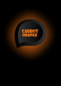 Carrot Orange Button In Black V.5