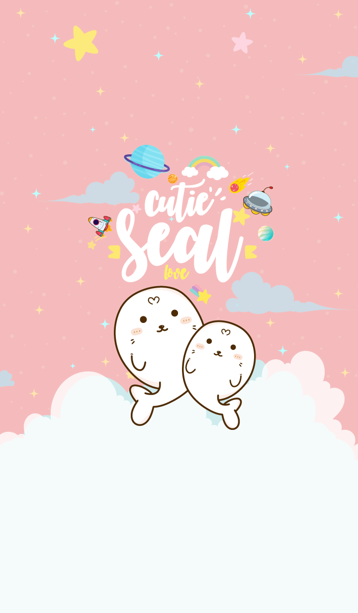 Seal Cutie Galaxy Love