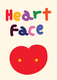 HEART FACE (minimal H E A R T F A C E)
