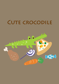 Funny funny crocodile