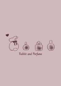 Rabbit and Perfume -smoky pink-