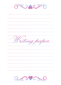 Writing paper-BLUEBERRY-