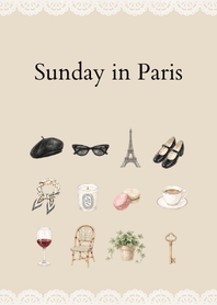 Sunday in Paris | Parisian Chic themed