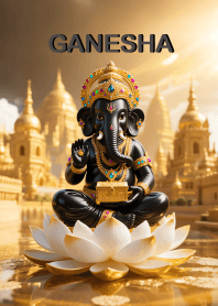 Ganesha rich in money & gold2 (JP)
