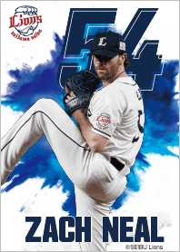 Saitama Seibu lions 2021 zach neal