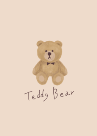 Teddy bear beige theme