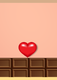 choc and heart on B&Y