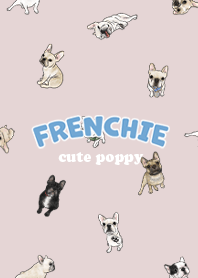 frenchie7 - mist pink