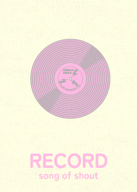 RECORD_shout Silver gray