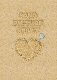 Sand Picture Heart 54