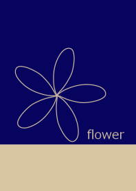 Two tone color and simple flower from J