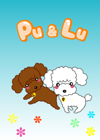 Cute friend  Pu & Lu.