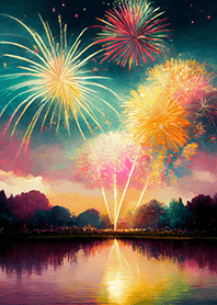 Beautiful Fireworks Theme#3088