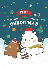 Three Bear Like Christmas Day Night