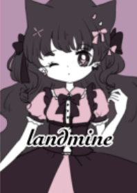 地雷女の子ちゃん　黒猫