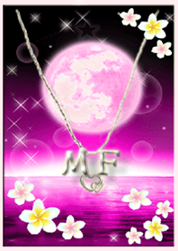 initial M&F(Strawberry Moon&Plumeria)