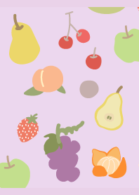 Fruit Day1 on light purple