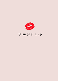 simple lip pink black