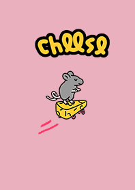 CHEESE SKATER peach pink beige.