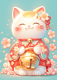 ⭐️可愛招桃花招財貓❤️