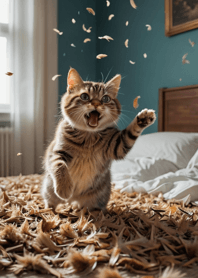 Cats run wild #FaFTB77.