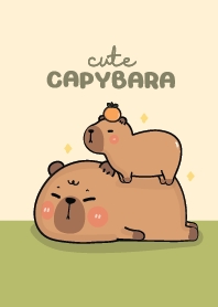 คาปิบาร่าเองน่ารัก : สีเขียวกรีน