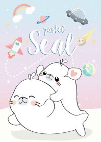 Seal Galaxy. (Pastel)