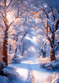 "Winter landscape vol.5" theme