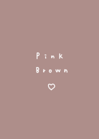 pink brown. adult. heart.