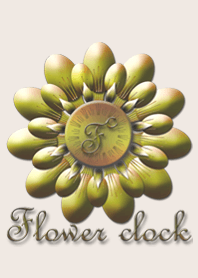 Flower clock