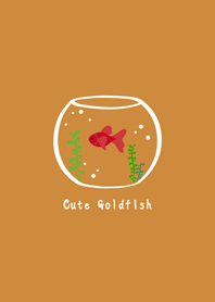 ah! Cute goldfish!(caramel colour)