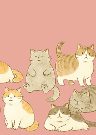 pink & blue 猫は癒してくれる11