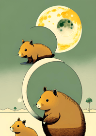 Ukiyo-e - Capybara 1eeF94
