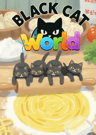 Cute Black Cat World - JP12