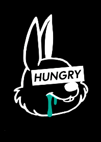 HUNGRY RABBIT -BLACK- THEME 68