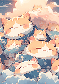 療癒您的心❤9 貓咪星空樂高-疊起來!