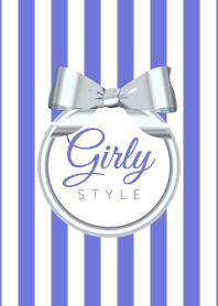 Girly Style-SILVERStripes1
