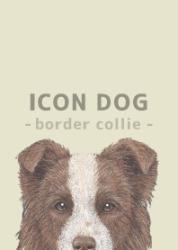 ICON DOG - ボーダーコリー - PASTEL YE/02