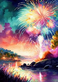 Beautiful Fireworks Theme#876