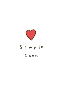 Simple icon. cute.