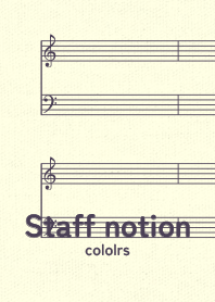 staff notation2 Mouse gray