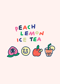 peach lemon ice tea y--y