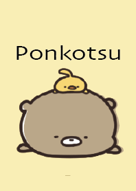 Yellow : Honorific bear ponkotsu 6