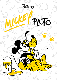 Mickey & Pluto