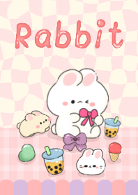 Rabbit cute with