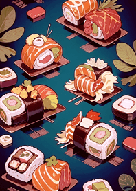 High-end sushi restaurant