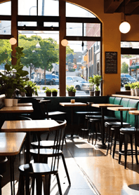 Cozy Coffee shop e8B6fD