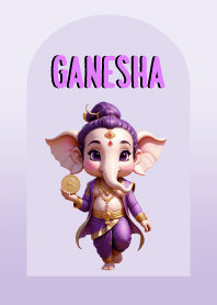 Purple Ganesha For  Rich Theme (JP)