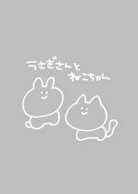 Mr.rabbit & Mr.cat