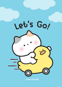Bingsu Calico Cat : Let's Go!
